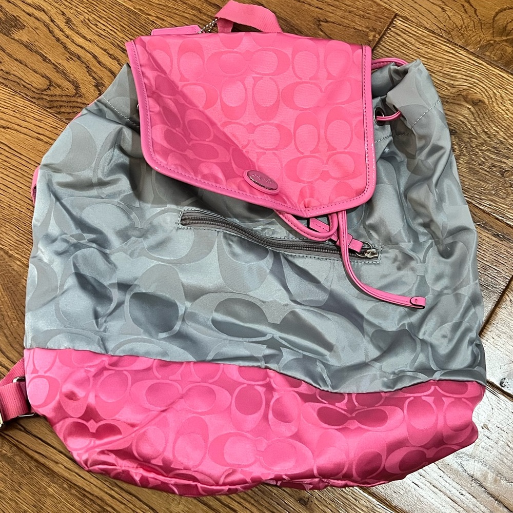 Coach Signature Getaway Backpack